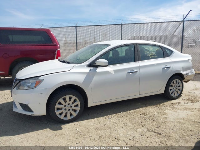 2017 Nissan Sentra S/sv/sr/sl მანქანა იყიდება აუქციონზე, vin: 3N1AB7AP5HL666016, აუქციონის ნომერი: 12594496