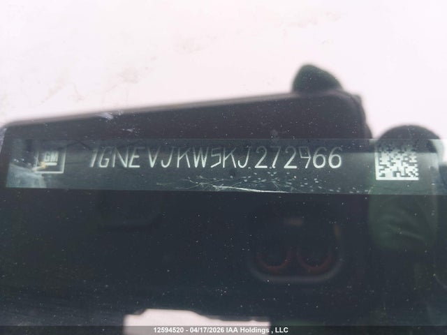 1GNEVJKW5KJ272966 Chevrolet Traverse High Country/rs