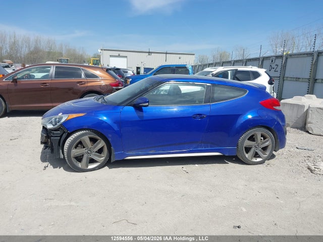 2013 Hyundai Veloster მანქანა იყიდება აუქციონზე, vin: KMHTC6AE5DU159768, აუქციონის ნომერი: 12594556
