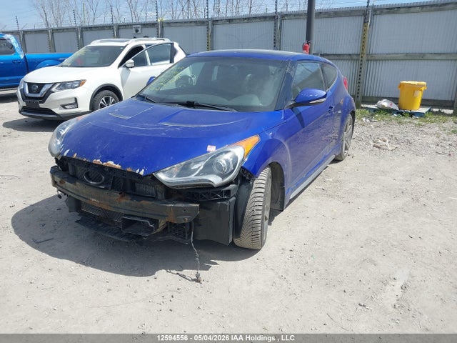 2013 Hyundai Veloster მანქანა იყიდება აუქციონზე, vin: KMHTC6AE5DU159768, აუქციონის ნომერი: 12594556