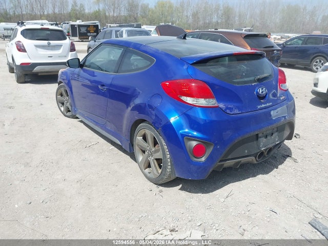 2013 Hyundai Veloster მანქანა იყიდება აუქციონზე, vin: KMHTC6AE5DU159768, აუქციონის ნომერი: 12594556