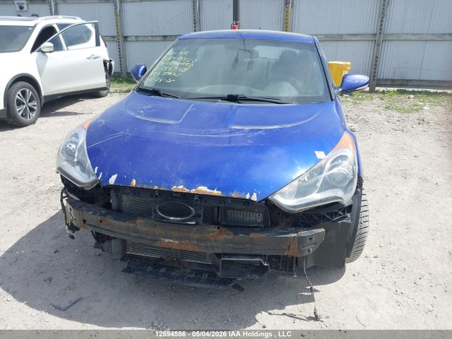 2013 Hyundai Veloster მანქანა იყიდება აუქციონზე, vin: KMHTC6AE5DU159768, აუქციონის ნომერი: 12594556