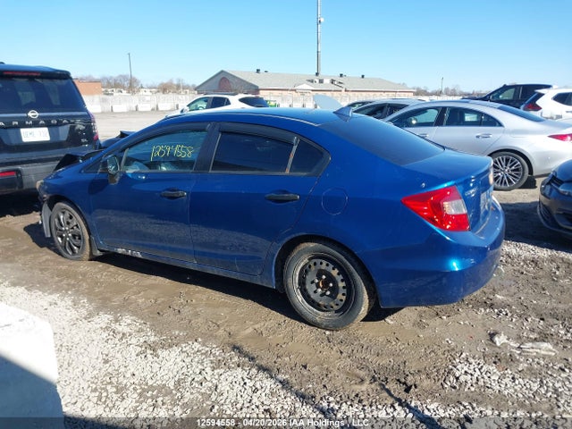 Aukcja sprzedaży 2012 Honda Civic Dx, vin: 2HGFB2E28CH021612, numer aukcji: 12594558
