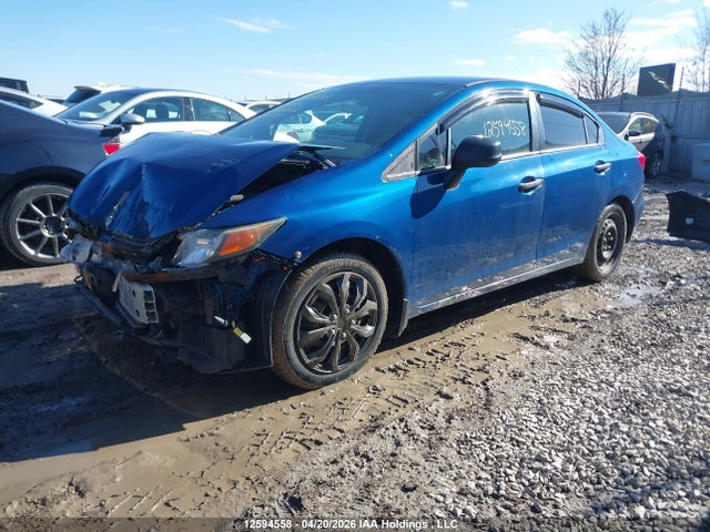 Aukcja sprzedaży 2012 Honda Civic Dx, vin: 2HGFB2E28CH021612, numer aukcji: 12594558