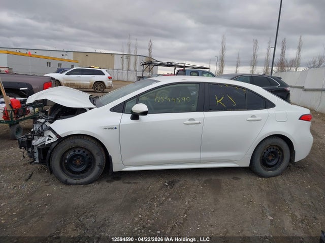 Aukcja sprzedaży 2021 Toyota Corolla Hybrid, vin: JTDBBMBE2MJ036100, numer aukcji: 12594590