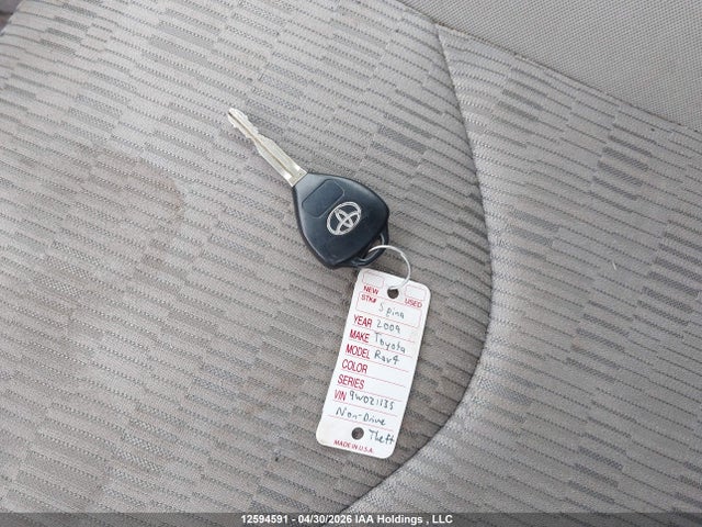 12594591 :رقم المزاد ، 2T3BF33V49W021135 vin ، 2009 Toyota Rav4 مزاد بيع