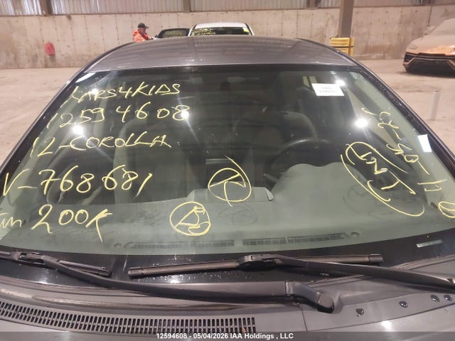 2012 Toyota Corolla S/le მანქანა იყიდება აუქციონზე, vin: 2T1BU4EE4CC768681, აუქციონის ნომერი: 12594608