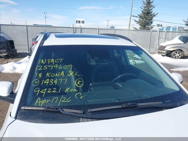KM8K6CAAXJU143477 Hyundai Kona Sel/tech