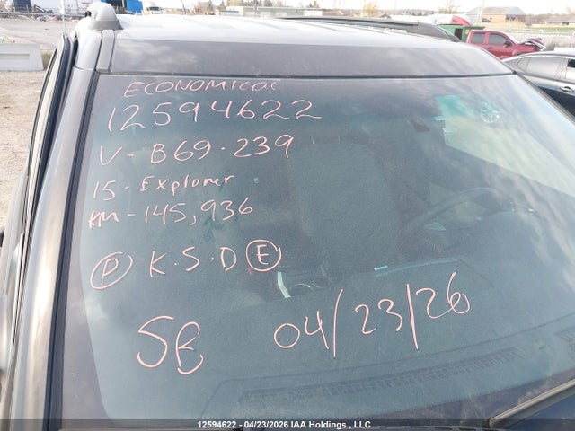 12594622 :رقم المزاد ، 1FM5K7B81FGB69239 vin ، 2015 Ford Explorer مزاد بيع