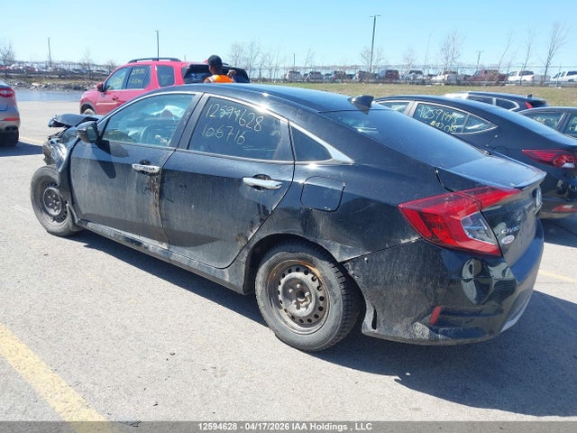 Aukcja sprzedaży 2019 Honda Civic Touring, vin: 2HGFC1F95KH106716, numer aukcji: 12594628