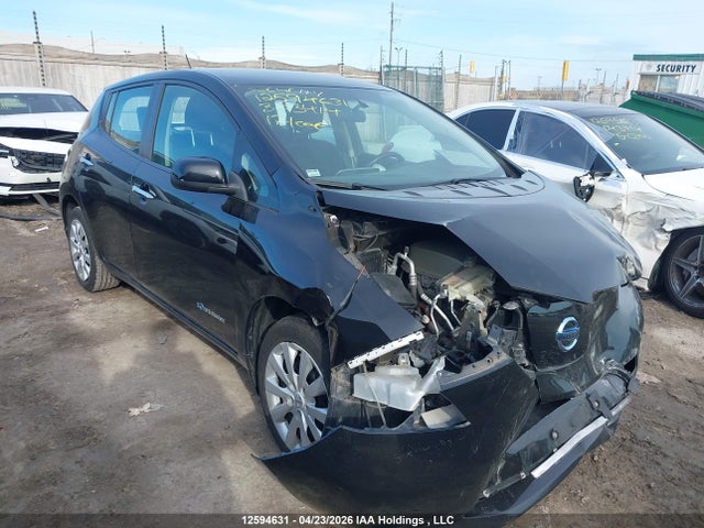 2017 Nissan Leaf S/sl/sv მანქანა იყიდება აუქციონზე, vin: 1N4BZ0CP7HC303414, აუქციონის ნომერი: 12594631