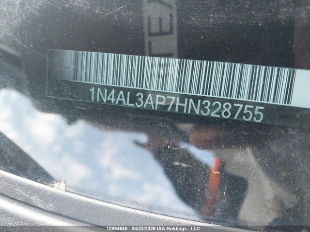 1N4AL3AP7HN328755 Nissan Altima 2.5/2.5 S/2.5 Sl/2.5 Sr/2.5 Sv