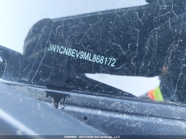 2021 Nissan Versa Sv მანქანა იყიდება აუქციონზე, vin: 3N1CN8EV9ML868172, აუქციონის ნომერი: 12594650