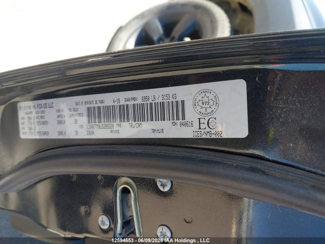 Продаж на аукціоні авто 2018 Ram 1500 Slt, vin: 1C6RR7TM0JS289320, номер лоту: 12594653
