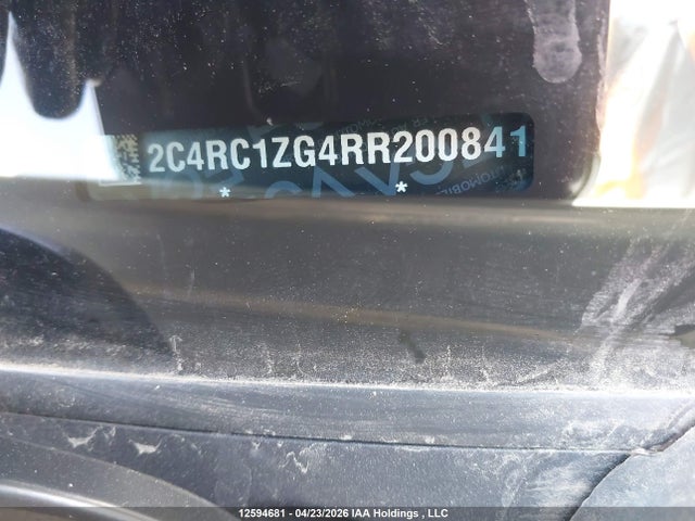 2024 Chrysler Grand Caravan Sxt მანქანა იყიდება აუქციონზე, vin: 2C4RC1ZG4RR200841, აუქციონის ნომერი: 12594681