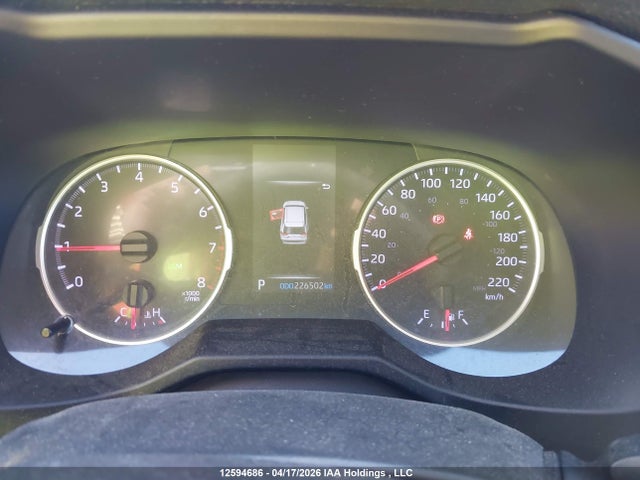12594686 :رقم المزاد ، 2T3B1RFV3LW103278 vin ، 2020 Toyota Rav4 Le مزاد بيع