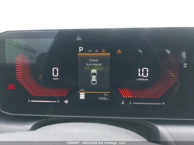 12594687 :رقم المزاد ، 3KPFT4DEXSE252346 vin ، 2025 Kia K4 Lx مزاد بيع