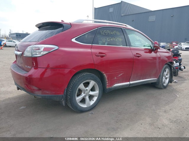 Aukcja sprzedaży 2010 Lexus Rx 350, vin: 2T2BK1BA9AC079296, numer aukcji: 12594696
