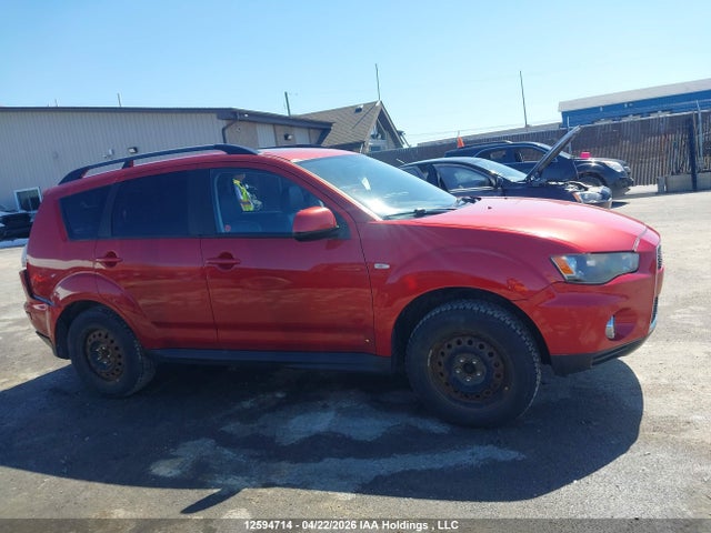12594714 :رقم المزاد ، JA4AT2AW7CU609507 vin ، 2012 Mitsubishi Outlander Es مزاد بيع