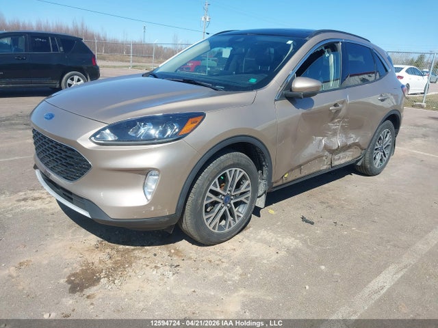 12594724 :رقم المزاد ، 1FMCU9H6XLUA17380 vin ، 2020 Ford Escape Sel مزاد بيع