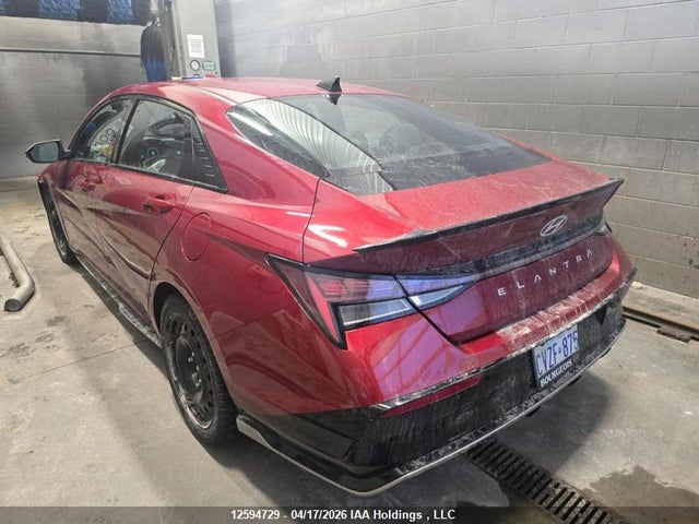 2025 Hyundai Elantra N Line მანქანა იყიდება აუქციონზე, vin: KMHLR4DF7SU923172, აუქციონის ნომერი: 12594729