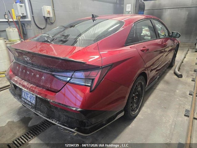 2025 Hyundai Elantra N Line მანქანა იყიდება აუქციონზე, vin: KMHLR4DF7SU923172, აუქციონის ნომერი: 12594729