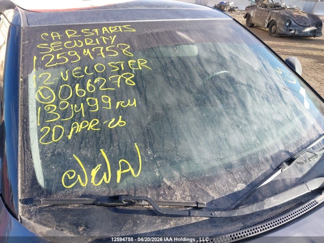 2012 Hyundai Veloster Tech მანქანა იყიდება აუქციონზე, vin: KMHTC6AD8CU066278, აუქციონის ნომერი: 12594758