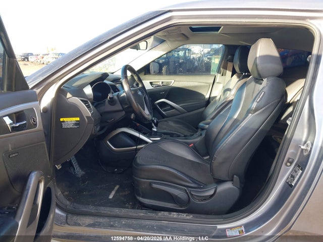 2012 Hyundai Veloster Tech მანქანა იყიდება აუქციონზე, vin: KMHTC6AD8CU066278, აუქციონის ნომერი: 12594758