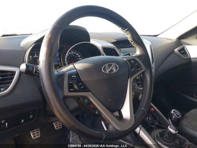 2012 Hyundai Veloster Tech მანქანა იყიდება აუქციონზე, vin: KMHTC6AD8CU066278, აუქციონის ნომერი: 12594758