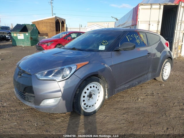 2012 Hyundai Veloster Tech მანქანა იყიდება აუქციონზე, vin: KMHTC6AD8CU066278, აუქციონის ნომერი: 12594758