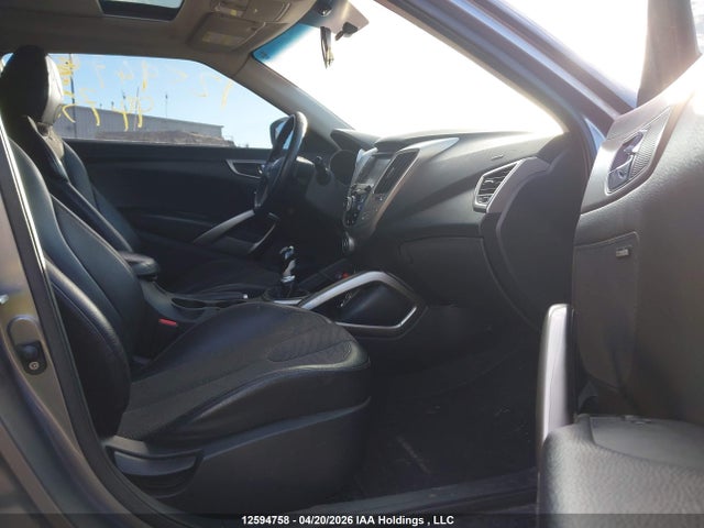 2012 Hyundai Veloster Tech მანქანა იყიდება აუქციონზე, vin: KMHTC6AD8CU066278, აუქციონის ნომერი: 12594758