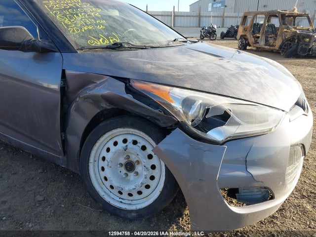 2012 Hyundai Veloster Tech მანქანა იყიდება აუქციონზე, vin: KMHTC6AD8CU066278, აუქციონის ნომერი: 12594758