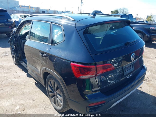 12594767 :رقم المزاد ، 3VVCX7B22RM076718 vin ، 2024 Volkswagen Taos Trendline مزاد بيع