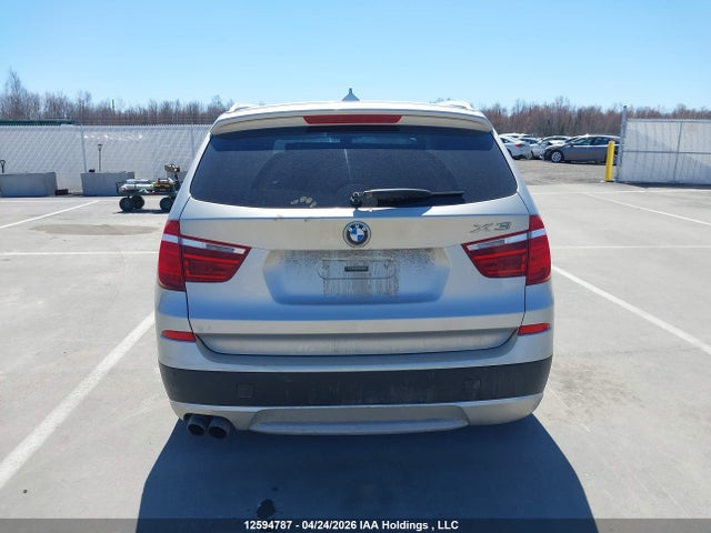 12594787 :رقم المزاد ، 5UXWX9C52D0A12756 vin ، 2013 Bmw X3 2.8i مزاد بيع
