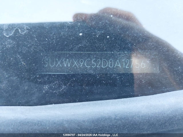 12594787 :رقم المزاد ، 5UXWX9C52D0A12756 vin ، 2013 Bmw X3 2.8i مزاد بيع