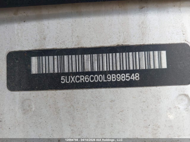 Aukcja sprzedaży 2020 Bmw X5 Xdrive40i, vin: 5UXCR6C00L9B98548, numer aukcji: 12594788
