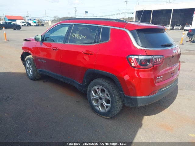 2025 Jeep Compass North მანქანა იყიდება აუქციონზე, vin: 3C4NJDBN0ST606679, აუქციონის ნომერი: 12594800