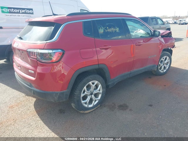 2025 Jeep Compass North მანქანა იყიდება აუქციონზე, vin: 3C4NJDBN0ST606679, აუქციონის ნომერი: 12594800