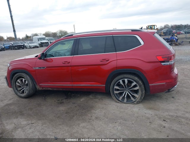 12594803 :رقم المزاد ، 1V2FR2CA7MC562206 vin ، 2021 Volkswagen Atlas Sel Premium R-line مزاد بيع