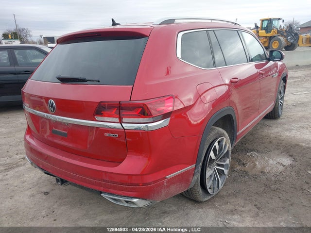 12594803 :رقم المزاد ، 1V2FR2CA7MC562206 vin ، 2021 Volkswagen Atlas Sel Premium R-line مزاد بيع