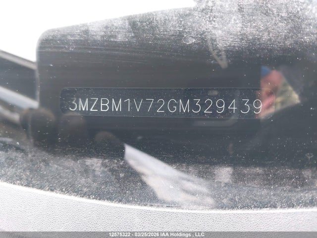 3MZBM1V72GM329439 Mazda Mazda3 Gs