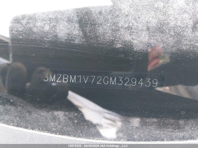 3MZBM1V72GM329439 Mazda Mazda3 Gs