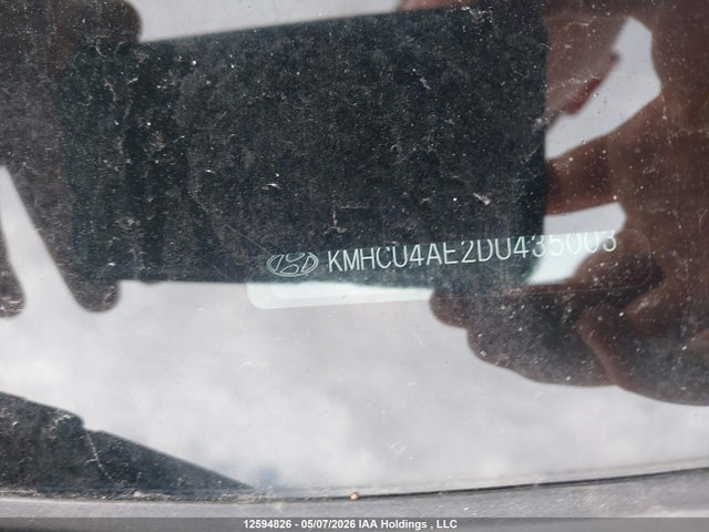 2013 Hyundai Accent Gls/se მანქანა იყიდება აუქციონზე, vin: KMHCU4AE2DU435003, აუქციონის ნომერი: 12594826