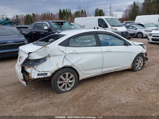 2013 Hyundai Accent Gls/se მანქანა იყიდება აუქციონზე, vin: KMHCU4AE2DU435003, აუქციონის ნომერი: 12594826