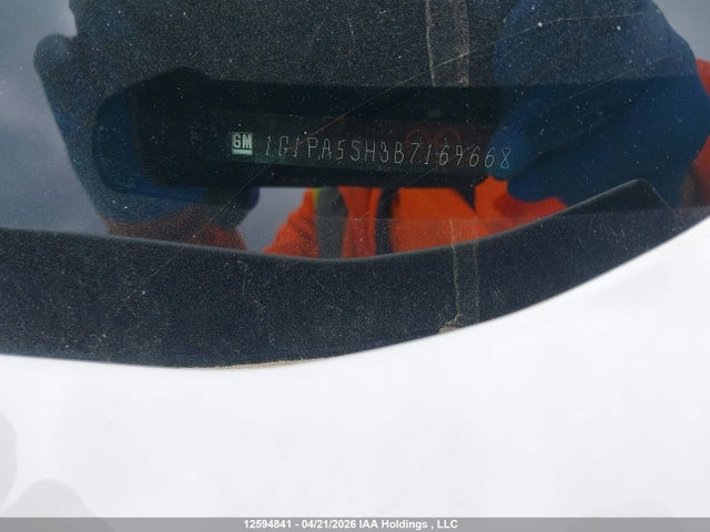 2011 Chevrolet Cruze Ls მანქანა იყიდება აუქციონზე, vin: 1G1PA5SH3B7169668, აუქციონის ნომერი: 12594841