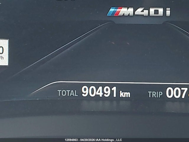 5UXTS3C50K0Z09910 BMW X3 Xdrivem40i