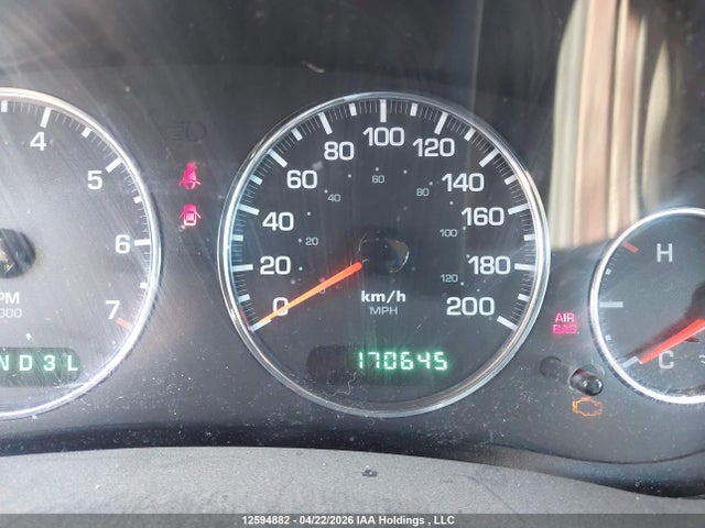 12594882 :رقم المزاد ، 2C3HD46R14H581521 vin ، 2004 Chrysler Concorde Lx مزاد بيع