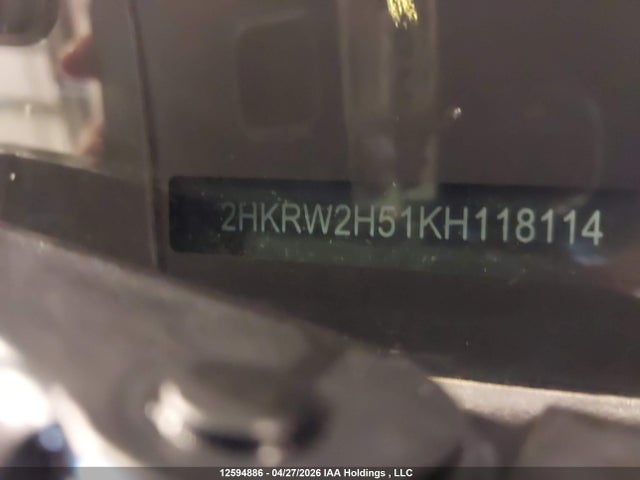 2HKRW2H51KH118114 Honda CR-V EX