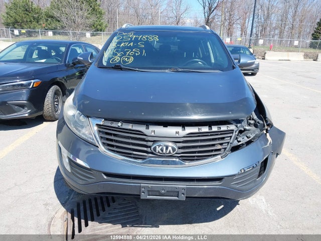2013 Kia Sportage Ex მანქანა იყიდება აუქციონზე, vin: KNDPCCA22D7507051, აუქციონის ნომერი: 12594888