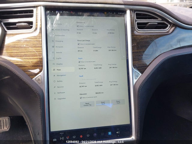 Aukcja sprzedaży 2015 Tesla Model S 75d/100d/p100d, vin: 5YGSA1E2XFF116399, numer aukcji: 12594892